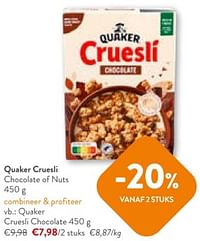 Quaker cruesli chocolate-Quaker