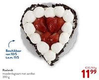 Promoties Roelandt moederdagtaart met aardbei - Roelandt - Geldig van 08/05/2024 tot 21/05/2024 bij OKay