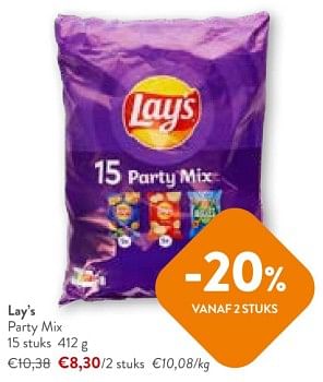 Promoties Lay’s party mix - Lay's - Geldig van 08/05/2024 tot 21/05/2024 bij OKay