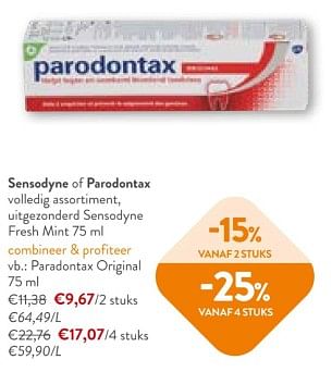 Promoties Paradontax original - Paradontax - Geldig van 08/05/2024 tot 21/05/2024 bij OKay