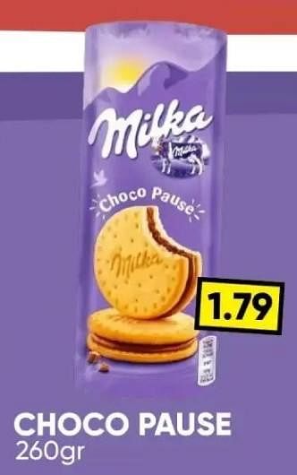 Promoties Choco pause - Milka - Geldig van 06/05/2024 tot 19/05/2024 bij Big Bazar