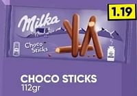 Choco sticks-Milka