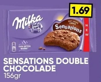 Promotions Sensations double chocolade - Milka - Valide de 06/05/2024 à 19/05/2024 chez Big Bazar