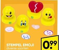 Promoties Stempel emoji - Huismerk - Big Bazar - Geldig van 06/05/2024 tot 19/05/2024 bij Big Bazar