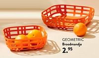 Promoties Geometric broodmandje - Huismerk - Casa - Geldig van 02/05/2024 tot 14/06/2024 bij Casa