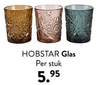 Promoties Hobstar glas - Huismerk - Casa - Geldig van 02/05/2024 tot 14/06/2024 bij Casa