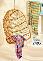 Promoties Nest hangstoel - Huismerk - Casa - Geldig van 02/05/2024 tot 14/06/2024 bij Casa