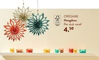 Origami hangdeco-Huismerk - Casa