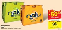 Promoties Blikjes fruity energizer - Nalu - Geldig van 08/05/2024 tot 21/05/2024 bij Carrefour