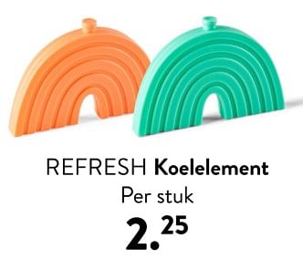 Promotions Refresh koelelement - Produit maison - Casa - Valide de 02/05/2024 à 14/06/2024 chez Casa