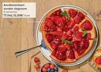 Promoties Aardbeientaart zonder slagroom - Huismerk - Carrefour  - Geldig van 08/05/2024 tot 21/05/2024 bij Carrefour
