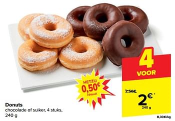 Promotions Donuts - Produit maison - Carrefour  - Valide de 08/05/2024 à 21/05/2024 chez Carrefour