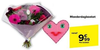 Promotions Moederdagboeket - Produit maison - Carrefour  - Valide de 08/05/2024 à 21/05/2024 chez Carrefour