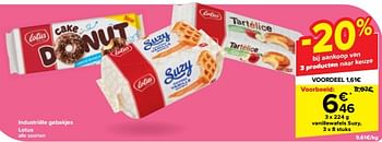 Promoties Vanillewafels suzy - Lotus Bakeries - Geldig van 08/05/2024 tot 21/05/2024 bij Carrefour