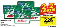 Promoties Pods regular ariel - Ariel - Geldig van 08/05/2024 tot 21/05/2024 bij Carrefour