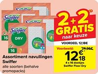 Promoties Swiffer floor dry - Swiffer - Geldig van 08/05/2024 tot 21/05/2024 bij Carrefour