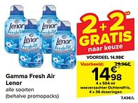 Promoties Wasverzachter ochtendfris - Lenor - Geldig van 08/05/2024 tot 21/05/2024 bij Carrefour