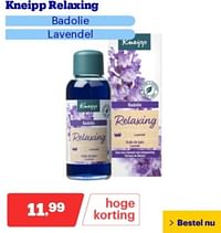 Kneipp relaxing badolie lavendel-Kneipp