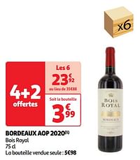 Bordeaux aop 2020 bois royal-Rode wijnen