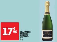 Champagne françois marseuil brut-Champagne