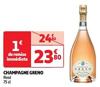 Champagne greno rosé-Champagne