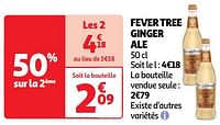 Promoties Fever tree ginger ale - Fever Tree - Geldig van 07/05/2024 tot 13/05/2024 bij Auchan