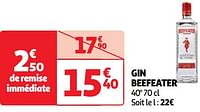 Gin beefeater-Beefeater