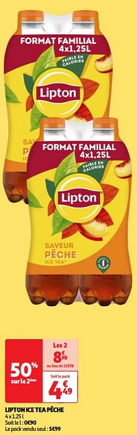 Lipton ice tea pêche-Lipton