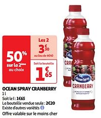 Ocean spray cranberry-Ocean Spray