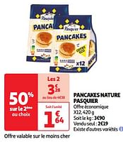 Promoties Pancakes nature pasquier - Brioche pasquier - Geldig van 07/05/2024 tot 13/05/2024 bij Auchan