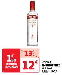 Vodka smirnoff red-Smirnoff