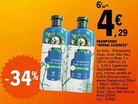 Promotions Shampooing herbal essences - Herbal Essences - Valide de 07/05/2024 à 18/05/2024 chez E.Leclerc