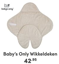 Baby’s only wikkeldeken-Baby