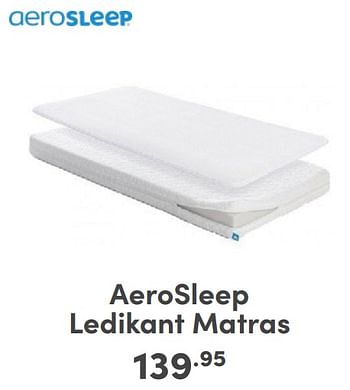 Promoties Aerosleep ledikant matras - Aerosleep - Geldig van 07/05/2024 tot 18/05/2024 bij Baby & Tiener Megastore