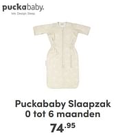 Promoties Puckababy slaapzak - Puckababy - Geldig van 07/05/2024 tot 18/05/2024 bij Baby & Tiener Megastore