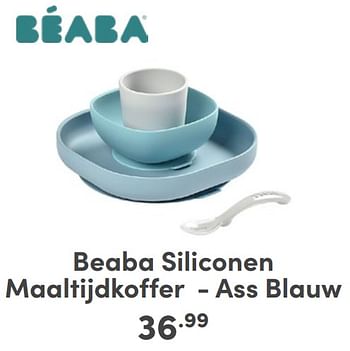 Promoties Beaba siliconen maaltijdkoffer - ass blauw - Beaba - Geldig van 07/05/2024 tot 18/05/2024 bij Baby & Tiener Megastore