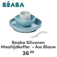 Beaba siliconen maaltijdkoffer - ass blauw-Beaba