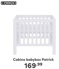 Cabino babybox patrick-Cabino