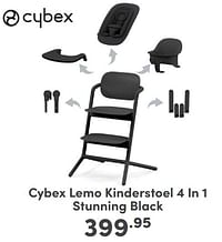 Cybex lemo kinderstoel 4 in 1 stunning black-Cybex