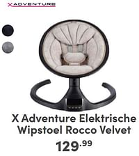 X adventure elektrische wipstoel rocco velvet-Xadventure