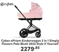 Cybex epriam kinderwagen 2 in 1 simply flowers pale blush 2022 style it yourself-Cybex
