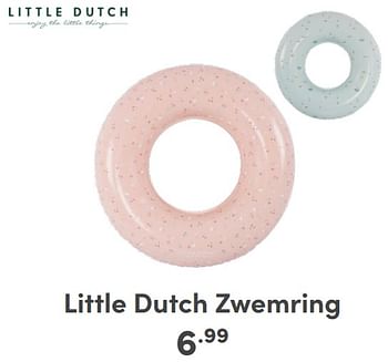 Promoties Little dutch zwemring - Little Dutch - Geldig van 07/05/2024 tot 18/05/2024 bij Baby & Tiener Megastore
