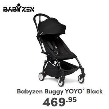 Promoties Babyzen buggy yoyo² black - Babyzen - Geldig van 07/05/2024 tot 18/05/2024 bij Baby & Tiener Megastore