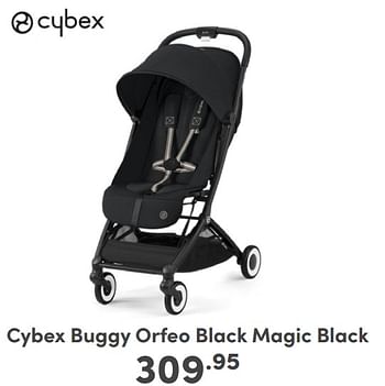 Promoties Cybex buggy orfeo black magic black - Cybex - Geldig van 07/05/2024 tot 18/05/2024 bij Baby & Tiener Megastore