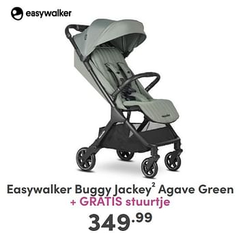 Promotions Easywalker buggy jackey² agave green - Easywalker - Valide de 07/05/2024 à 18/05/2024 chez Baby & Tiener Megastore
