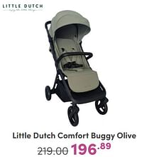 Little dutch comfort buggy olive-Little Dutch