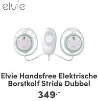 Elvie handsfree elektrische borstkolf stride dubbel-Elvie