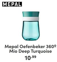 Mepal oefenbeker 360º mio deep turquoise-Mepal