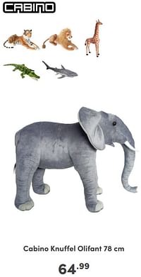 Cabino knuffel olifant-Cabino