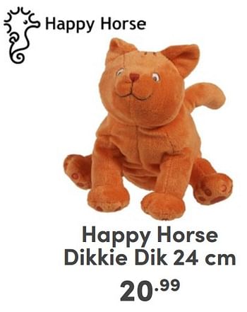 Promoties Happy horse dikkie dik - Happy Horse - Geldig van 07/05/2024 tot 18/05/2024 bij Baby & Tiener Megastore